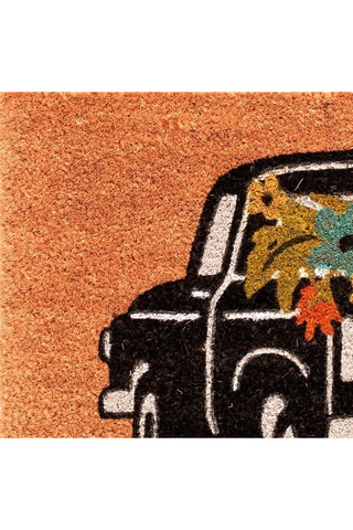 Paillasson Pick-up - Naturel et noir
