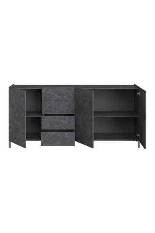 Buffet 3 portes Eddy - Anthracite