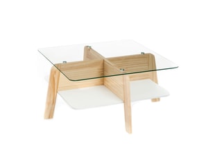 Table Varm  - Naturel et transparent