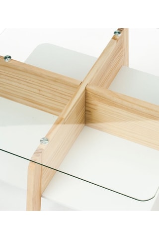 Table Varm  - Naturel et transparent