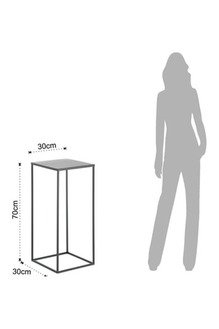 Table haute Thin - Gris
