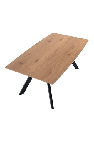 Table Pejo - Imitation bois et noir