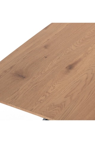 Table Pejo - Imitation bois et noir