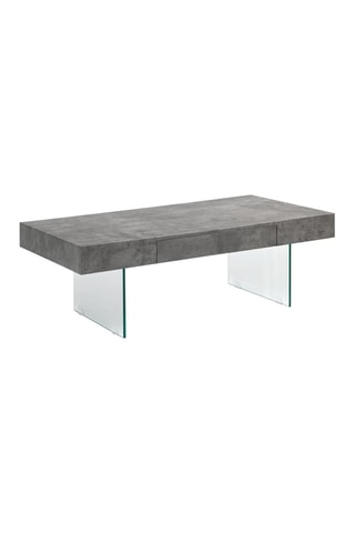 Table basse Waver Cement - Gris