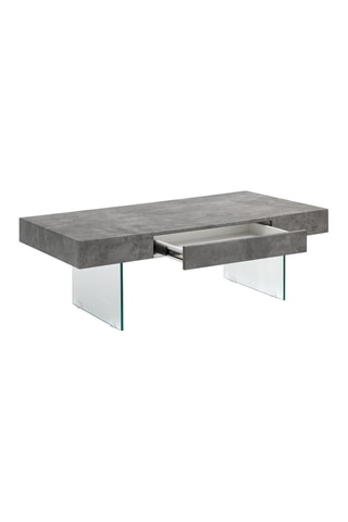 Table basse Waver Cement - Gris