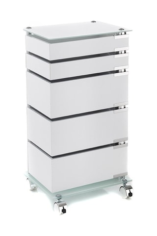 Chiffonnier à roulettes Big Bobo - Blanc