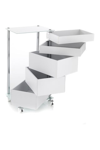 Chiffonnier à roulettes Big Bobo - Blanc