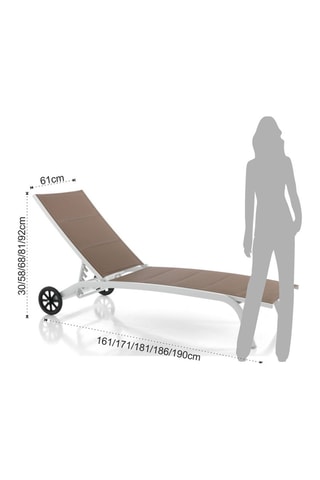 Chaise longue Kastri