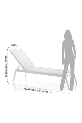 Chaise longue Milos