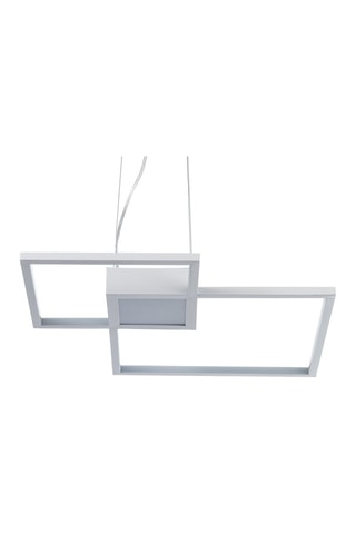 Suspension LED Square White - Blanc