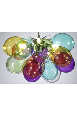 Suspension Balloons - Bleu et rouge