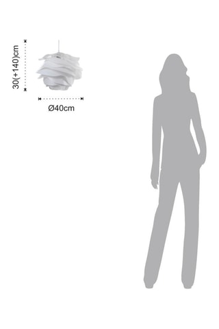 Suspension Cloud - Blanc