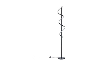 Lampadaire Spring - Noir et blanc