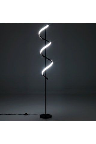 Lampadaire Spring - Noir et blanc