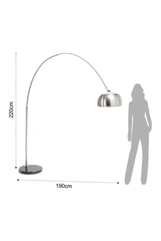 Lampadaire Demo - Argenté