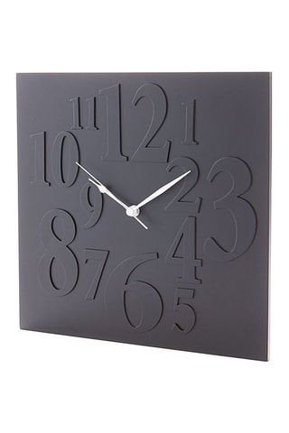 Horloge Mix Black - 33 cm - Noir