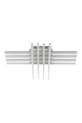 Plafonnier LED Cross - Noir et blanc