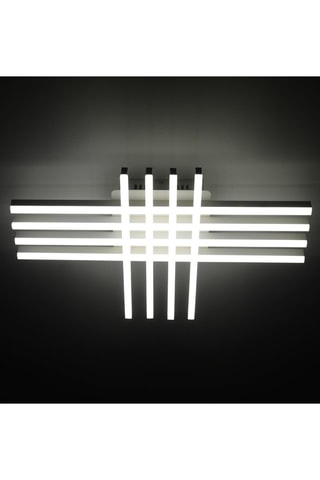 Plafonnier LED Cross - Noir et blanc