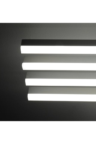 Plafonnier LED Cross - Noir et blanc