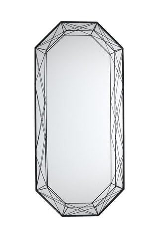 Miroir mural Diamond - Noir