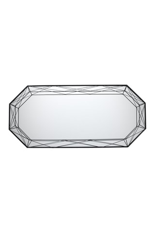 Miroir mural Diamond - Noir
