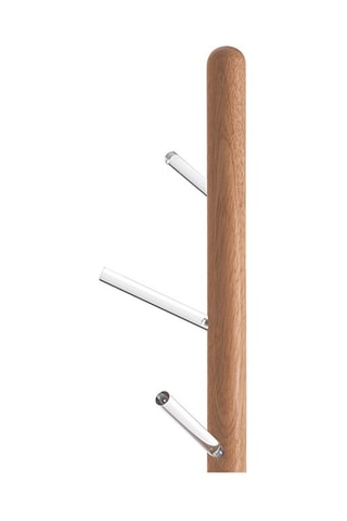 Portemanteau Pin - Naturel et blanc
