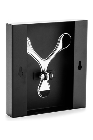 Porte-manteaux mural Bin - Noir