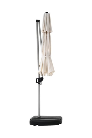 Parasol déporté Numana - Ecru
