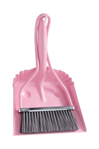 Pelle et balayette Little Smilly - Rose