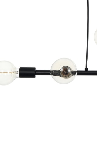Suspension Kiara - Noir - 7 x 40 W