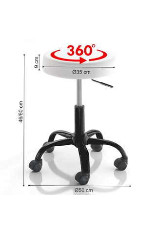 Tabouret Tizio - 50 x 46/60 cm