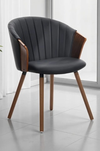 Chaise en bois Bryan - 75 x 60 x 57 cm