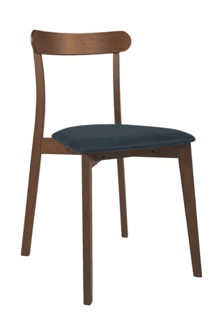 2 chaises en bois massif Ambra - 78 x 45 x 51 cm