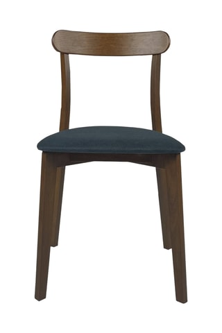 2 chaises en bois massif Ambra - 78 x 45 x 51 cm
