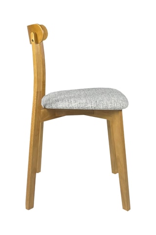 2 chaises en bois massif Ambra - 78 x 45 x 51 cm