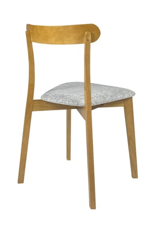 2 chaises en bois massif Ambra - 78 x 45 x 51 cm