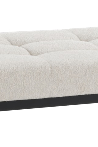 Banc Maxim - Beige - En tissu -