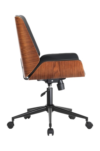 Fauteuil de bureau en bois Odda - 81/79 x 55 x 58 cm
