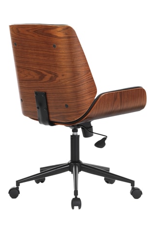 Fauteuil de bureau en bois Odda - 81/79 x 55 x 58 cm