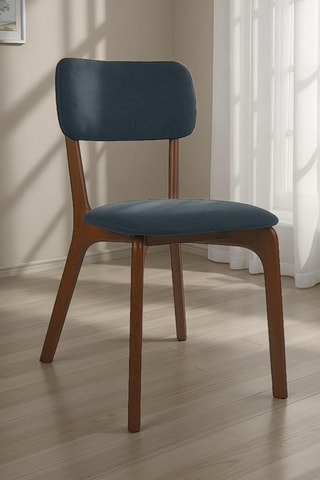 2 chaises en bois massif Agata - 86 x 49 x 58 cm