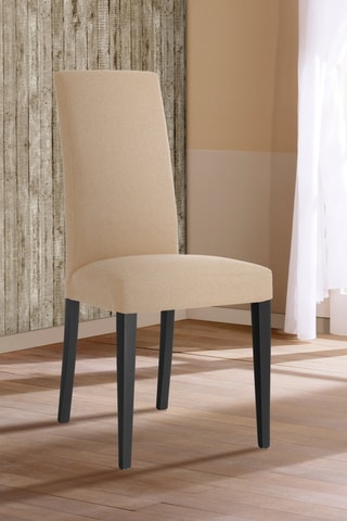 2 chaises en bois d’épicéa Lella - 100 x 46 x 45 cm