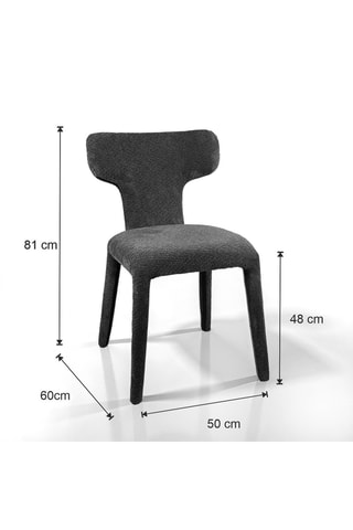2 chaises Herd - 81 x 50 x 60 cm