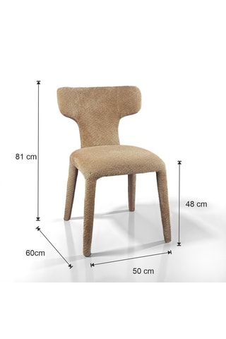 2 chaises Herd - 81 x 50 x 60 cm