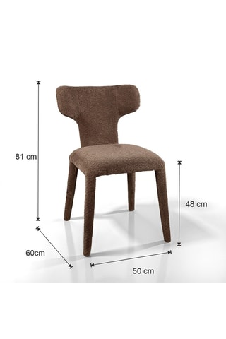 2 chaises Herd - 81 x 50 x 60 cm