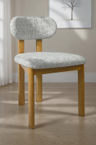 2 chaises en bois massif Tripod - 80 x 50 x 56 cm