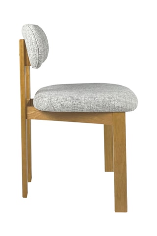 2 chaises en bois massif Tripod - 80 x 50 x 56 cm