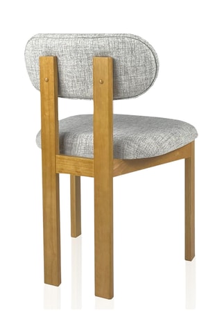 2 chaises en bois massif Tripod - 80 x 50 x 56 cm