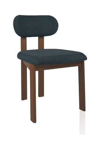2 chaises en bois massif Dara - 80 x 50 x 56 cm