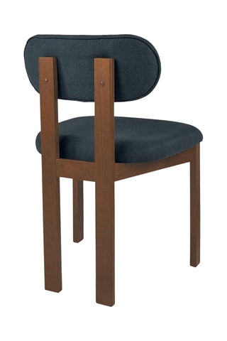 2 chaises en bois massif Dara - 80 x 50 x 56 cm