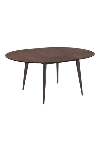 Table à manger extensible en bois massif Jaky - 120/160 x 120 x 77 cm